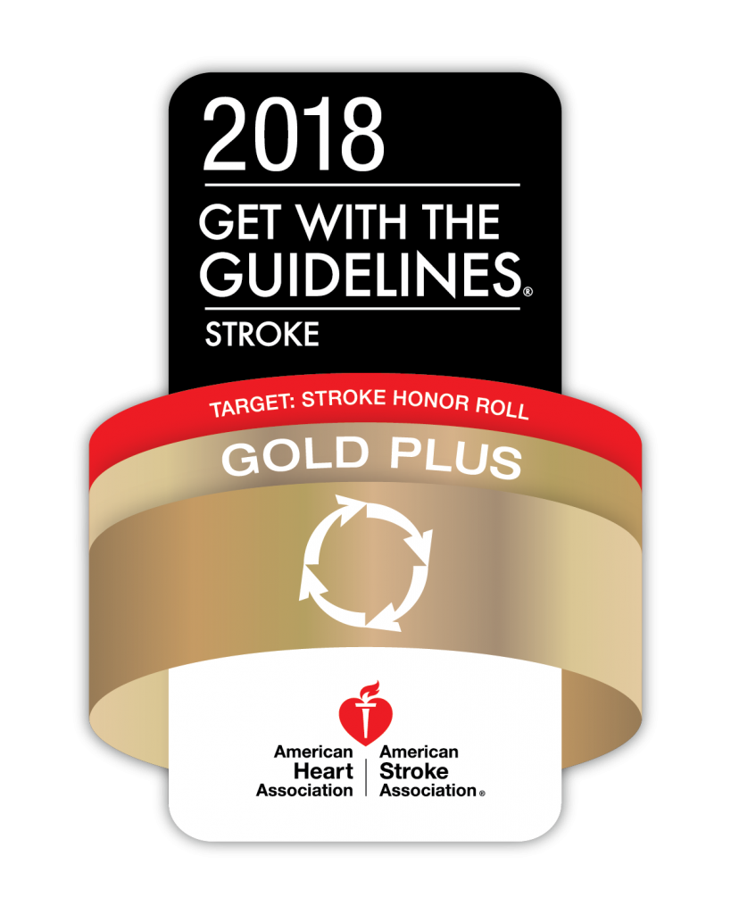 American Heart Association 2018 Obtenga las Pautas Gold Plus Stroke