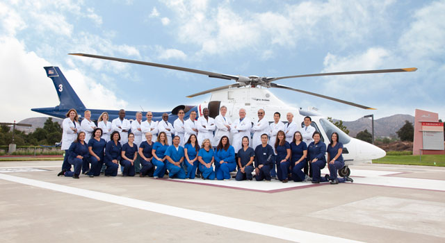 Helipuerto de Trauma Care, Inland Valley Hospital, Wildomar, California