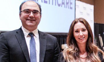 Daniel Friedlich, MD, Director of Stroke Program, and Sarah Taylor, RN, BSN, Stroke Program Manager