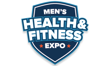 Men's health and fitness expo logo