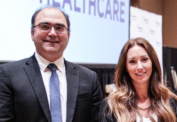 Daniel Friedlich, MD, Director of Stroke Program, and Sarah Taylor, RN, BSN, Stroke Program Manager